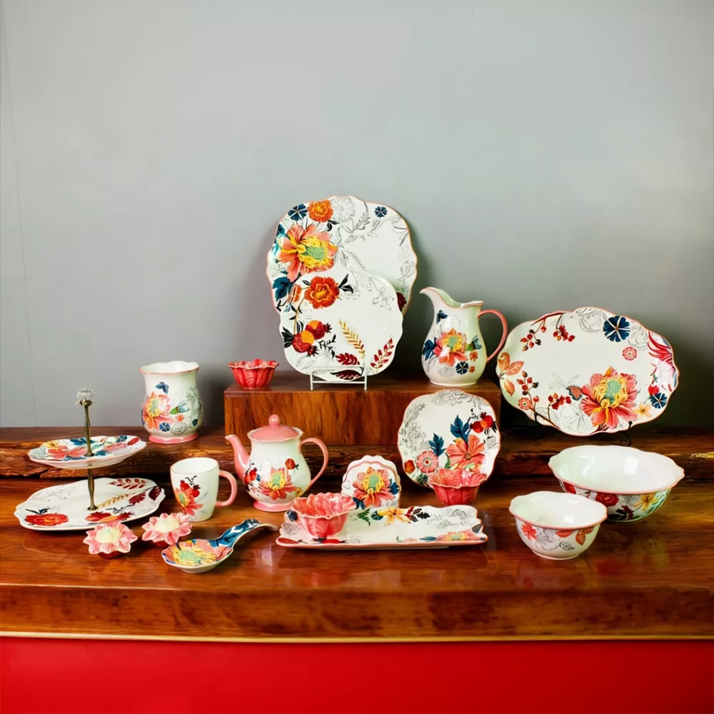 Garden Ceramic Tableware Set